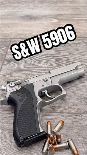 Airsoft? Nope — It’s a REAL S&W 5906! 😳🔫 #shorts #airsoft