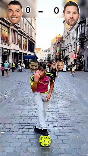 Messi vs Ronaldo: The Ultimate Battle! #ronaldo #messi #football #shorts