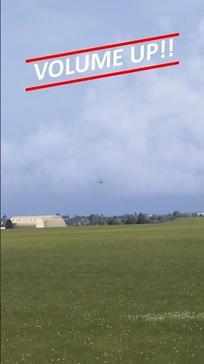 P-51D Mustang Jersey Jerk Duxford Flyby MSFS2024 #flightsimulator #mustang #duxford