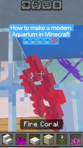 Minecraft Aquarium Tutorial ❤️❤️