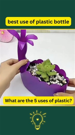 best use of plastic bottle, What are the 5 uses of plastic? | Trees Plants Info