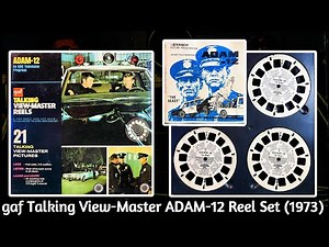 ADAM-12 Talking View Master Reel Set "THE BEAST" (1972)