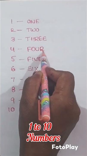 1 to 10 Numbers | Counting Numbers for Beginners | Easy Counting |1 to 10 Counting Numbers |