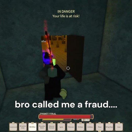 im not a fraud... 1-0 | Rogue Lineage #roblox #roguelineage