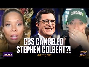 CBS Canceled Stephen Colbert?! We Found Out Live On-Air -- Our Unfiltered Reaction