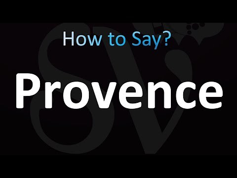 How to Pronounce Provence (correctly!)