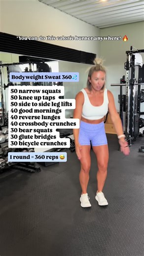 Try a 7-Day Free Trial of my New Years Fitness Challenge! 🔗 on my profile! #fullbodyworkout #Fitness #weightloss #exercise #homeworkout