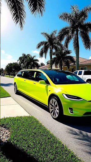 Tesla Model X limo