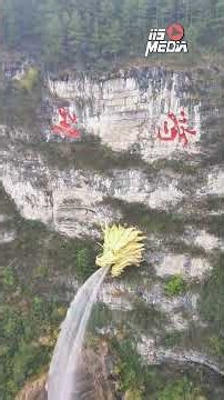 China's Dragon Head Waterfall Feels Like Fantasy 🐉