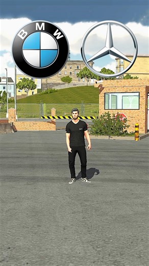 BMW vs MERCEDES Car Parking Multiplayer #carparkingmultiplayer #carparking #shorts #car #automobile