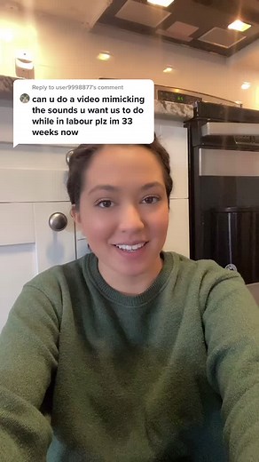 Reply to @user9998877 explaining the labor noises we want to hear. #laboranddelivery #pregnancy #labor #doula #birthdoula #doulatok