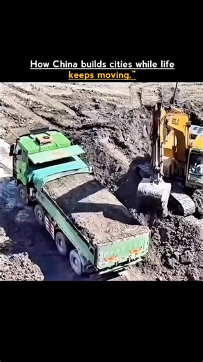 @shadowaura7 on Instagram: "How China 🇨🇳 builds cities while life keeps moving.” 🔧 Not Chaos — Coordination What looks chaotic is actually extreme coordination at work. 🗺️ Planning Before Building Cities are built in phases, with underground utilities, transport routes, and zoning mapped out long before construction starts. 🛣️ Roads That Never Stop Streets stay functional using temporary lanes, night-time construction, and smart traffic rerouting. 🏗️ Modular Speed Entire blocks rise fast b