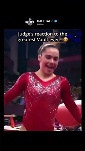 The Greatest Vault Ever?! 🤸‍♀️ Judge’s Mind Blown! 🤯🔥 #Gymnastics #Olympics #Epic #Skills #USA