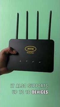 MTN 4G Wakanet Router: Unlimited Internet