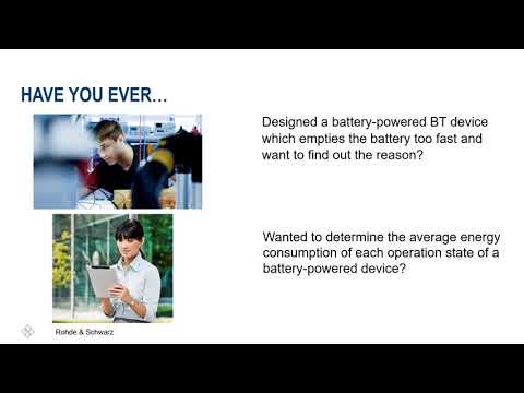 Power Consumption Analysis Tool for R&S®High-Precision Power Supplies