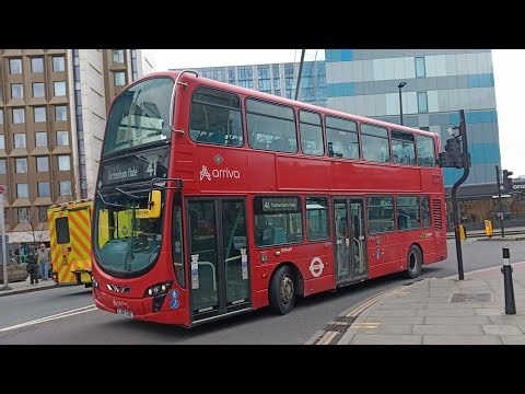 Ride on Arriva London DW469 LJ61CDE Wright Gemini 2 VDL DB300 on Bus Route 41