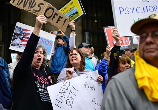 'Hands Off!' protesters turn out around Pittsburgh as part of nationwide demonstration