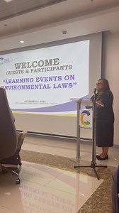 A comprehensive session as to the “Learning Events on Environmental Laws” participated by the stakeholders from DENR, Environmental Management Bureau (EMB), Mines and Geosciences Bureau (MGB), PENRO, LGU of Sta. Ana, MENRO, and CEZA represented by yours truly as the Administrator and Chief Executive Officer. It is expected that after this thorough review of environmental laws, it will strengthen the capability of CEZA in partnership with the said government agencies, for a more sound environment