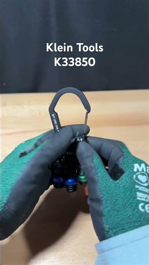 Klein Tools Bit Holder Set with Carabiner K33850 #tools #tools4life #handtools #toolset #kleintools