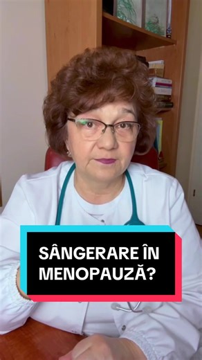 Sangerare dupa menopauza? Nu ignora! Orice sangerare dupa menopauza este semnal de alarma. Nu astepta sa treaca. De multe ori e ceva benign, dar poate fi si primul semn de cancer endometrial. Mergi la control si ecografie transvaginala. Trimite unei prietene. #menopauza #sanatateafemeii #ginecologie #cancerendometrial #cluj