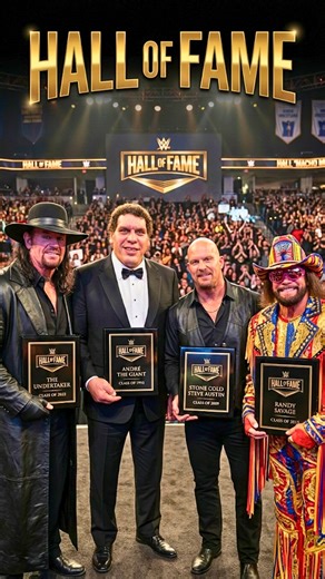 Remembering The Legends of WWE 🕊 Hall of Fame Tribute 💛 Every legend has a moment when their journey turns into history… 🏆✨ From unforgettable battles to lifelong dedication, these WWE icons finally received the honor they earned, the Hall of Fame. Seeing them stand proud, smiling, and holding their golden legacy is pure nostalgia for every true fan. 💛🔥 This isn’t just an award… it’s immortality in WWE history. 👀 | Power Play