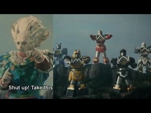 Power Rangers Extra Battles: Scarecrow vs Rangers & Shogun Zords.