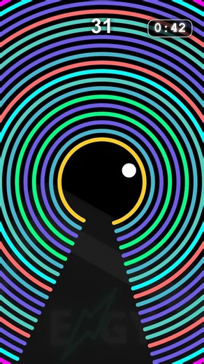 Can the Ball Escape 79 Rings? ⏱️