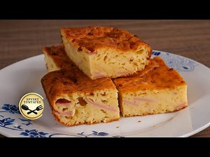 I make it all the time! Ham and cheese pie without phyllo, with yogurt dough!