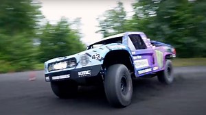 Ken Block pits four of his race cars against each other, for science