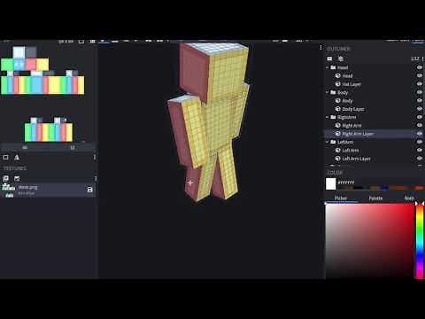 【簡単！自作マイクラスキンの作り方】Blockbenchを使った自作スキンの作り方を解説します【ゴースト】