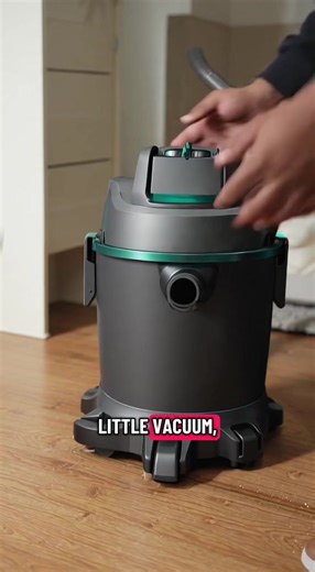 Powerful 3-in-1 vacuum cleans wet & dry messes fast! #HomeOwners #CleaningTools #SparklingClean #Vacuuming #HouseholdHacks