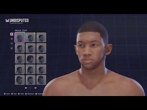 Brian Norman jr CAF (create a fighter) | Undisputed | Undisputed boxing game | how to create |