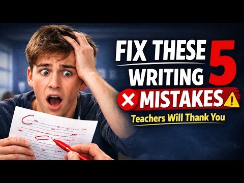 5 Writing Mistakes Students Keep Making (Fix Before You Submit)