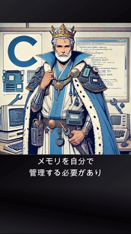 【C】1分でわかるプログラミング 言語編 1分でわかるITシリーズ 初心者でもわかりやすいように独断と偏見でまるみぃが解説 VOICEVOX:青山龍星 #プログラミング #プログラミング初心者 #ITパスポート