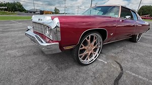5.6K views · 203 reactions | Test Drive 1973 Chevrolet Impala LS $$29,900 Maplemotors.com #2276 #impala #donk #1973 #rides #forsale #custom | Maple Motors | Facebook