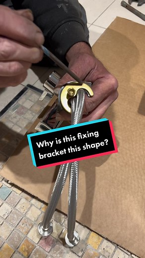 Plumbing Hack: Easy Tap Fitting Bracket Shape Explained