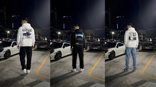 AI Ad Video From Photos Of Hoodies Only