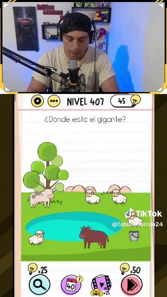 Resolviendo el Nivel 407 del Brain Test