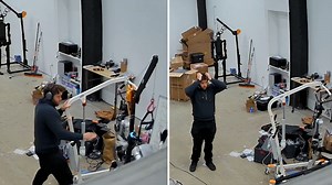 Humanoid robot freaks out in viral clip, handler blames code error
