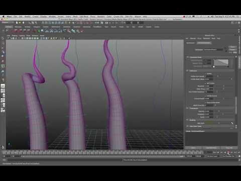Maya 2011 Dynamic Curves Tutorial_Part 1of 2 by Stuart Christensen