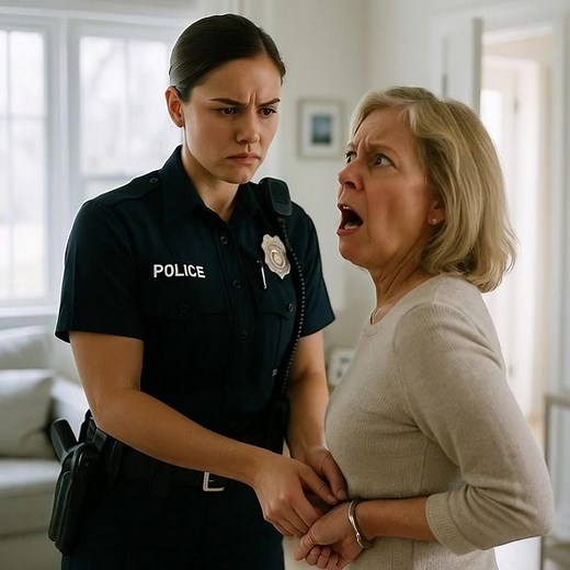 She Kicked My Door Open Like a SWAT Team — But She Picked the Wrong House to Invade… and the Wrong Cop to Mess With. The impact shook the whole hallway, picture frames clattering like they were ready to file a noise complaint of their own. And before I could process that my front door had literally been launched into my wall, a woman in a stiff blazer and weaponized haircut marched inside like she’d been deputized by God Himself. Clipboard. HOA pin. That signature “I run this neighborhood” scowl