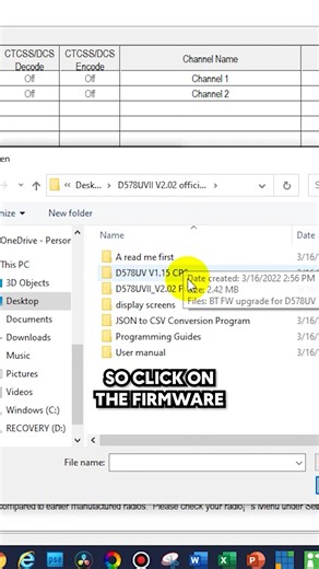 1.3K views | DMR DAILY #51 How to Update Firmware on 578 Part 2 #hamradio #dmr #bridgecom #dmrradio DON’T skip the link: https://www.bridgecomsystems.com/pages/dmr-radio-bundles?utm_source=fb_shorts&utm_medium=socials&utm_campaign=dmr-radio-bundles | BridgeCom Systems, LLC | Facebook