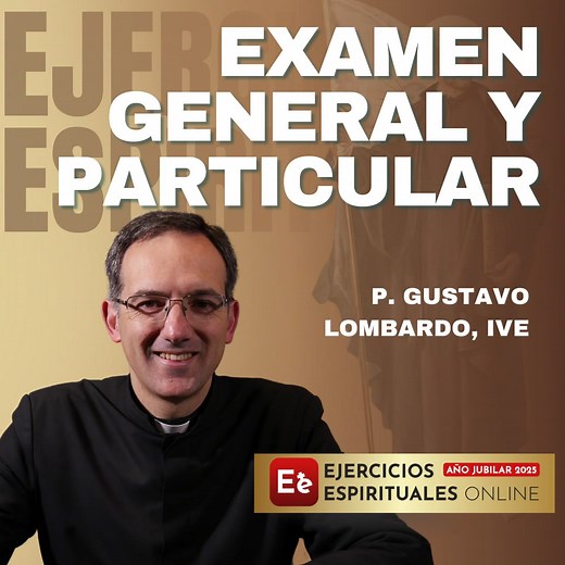 https://youtu.be/aq6EmayT_as *Día 19 EE - Sábado 19 Julio 2025* Queridos todos, hoy trataremos del Examen de Conciencia que debe hacerse diariamente (al ser una Plática no hay meditación guiada). ¡Ave María y adelante! P. Gustavo 🌐 *Descubre más Material EE* (con modelo Examen) https://ejerciciosespirituales.org/lessons/examen-general-y-particular-de-conciencia-p-gustavo-lombardo-2/ #evangelización #FeCatólica #SanIgnacio #esperanza #EjerciciosEspirituales #padregustavolombardo | Ejercicios Esp