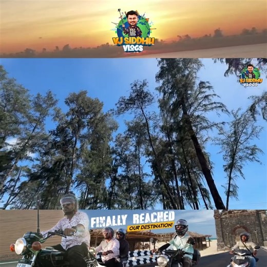 இவனுங்கள வச்சிட்டு இவ்ளோ தூரம் வந்துட்டோம் #vjsiddhuvlogs #vjsiddhu #harshathkhan #vlog #travel #trip #travelvlog #fun #bikeride #funnyvideo #bikers #friends #bikevlogger #dhanushkodi #nature | VJ Siddhu