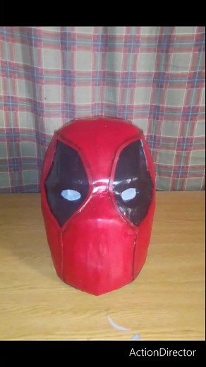 Máscara de Deadpool de cartón: DIY fácil y creativo
