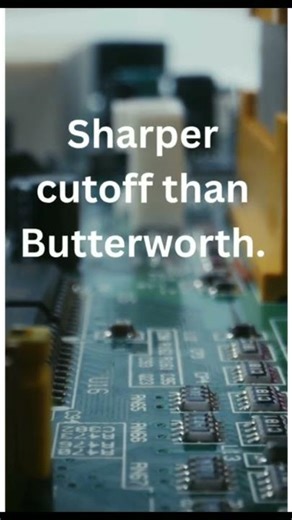 why chebyshev filter only