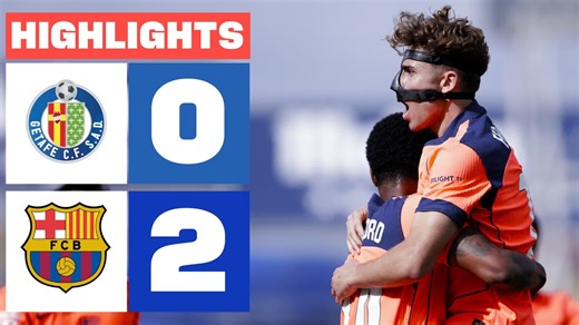 GETAFE CF 0 - 2 FC BARCELONA | HIGHLIGHTS LALIGA EA SPORTS