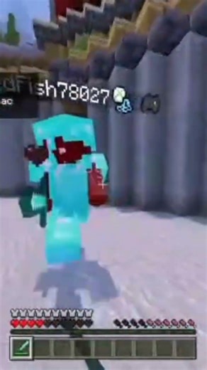 Bro got sent back to the lobby #pvp #minecraft