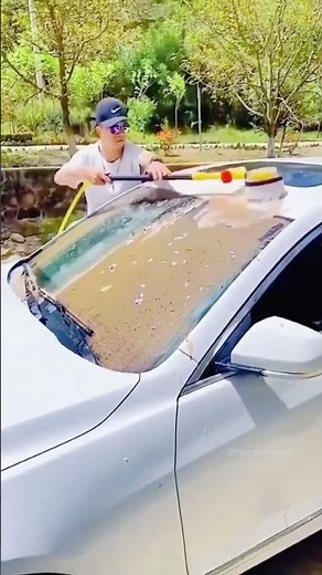 Effortless Car Cleaning with the 360° Spin Car Mop! 🚗🧹