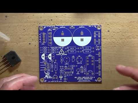 AEL-2011 Power Amplifier PSU Build & Test